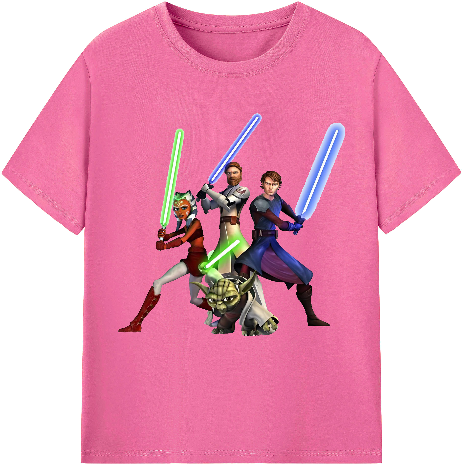 （画像用） スター・ウォーズ Star Wars レディースカジュアルプリントTシャツ（綿100％）